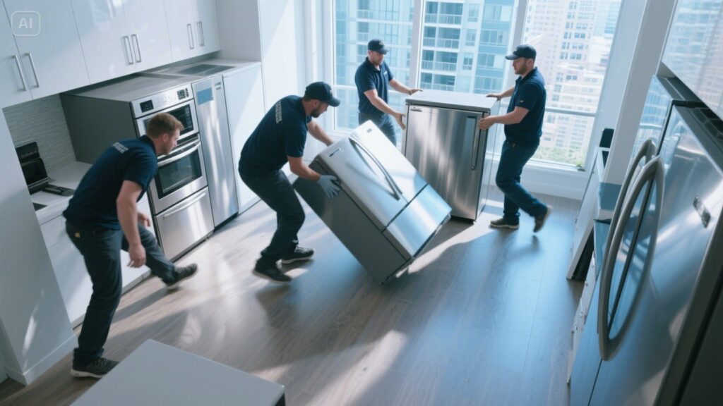 Toronto Condo Appliance Moving