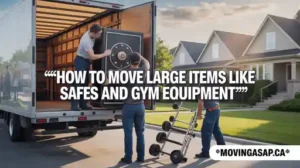 How to Move Large Items Like Safes and Gym Equipment