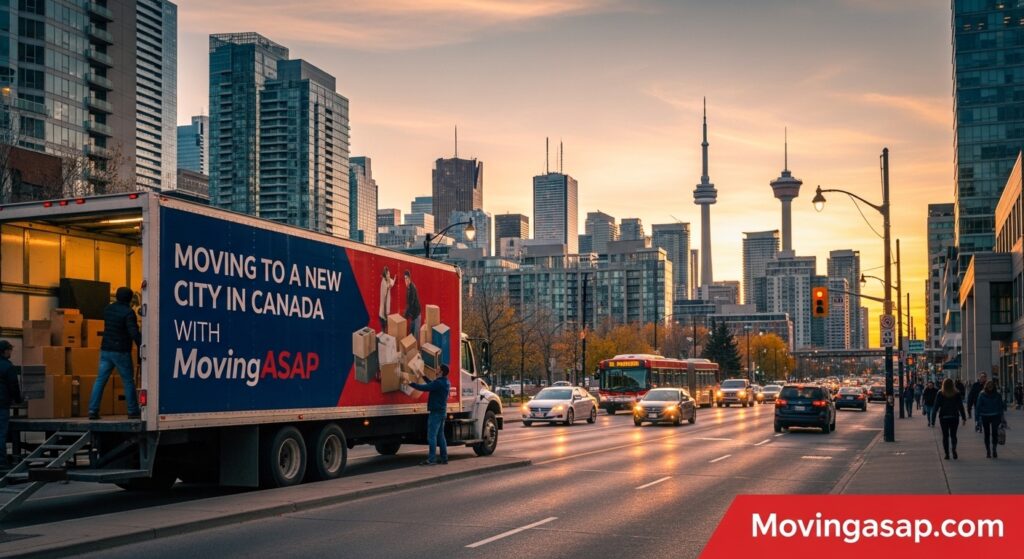 Moving to a New City in Canada With MovingASAP