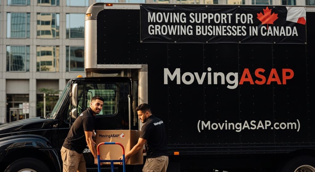 Moving Support for Growing Businesses in Canada