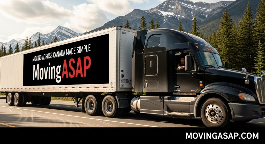 Moving across Canada Made Simple | MovingASAP