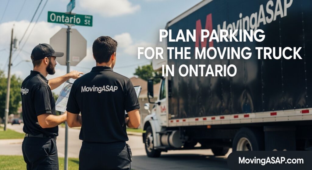 Plan Parking for the Moving Truck in Ontario