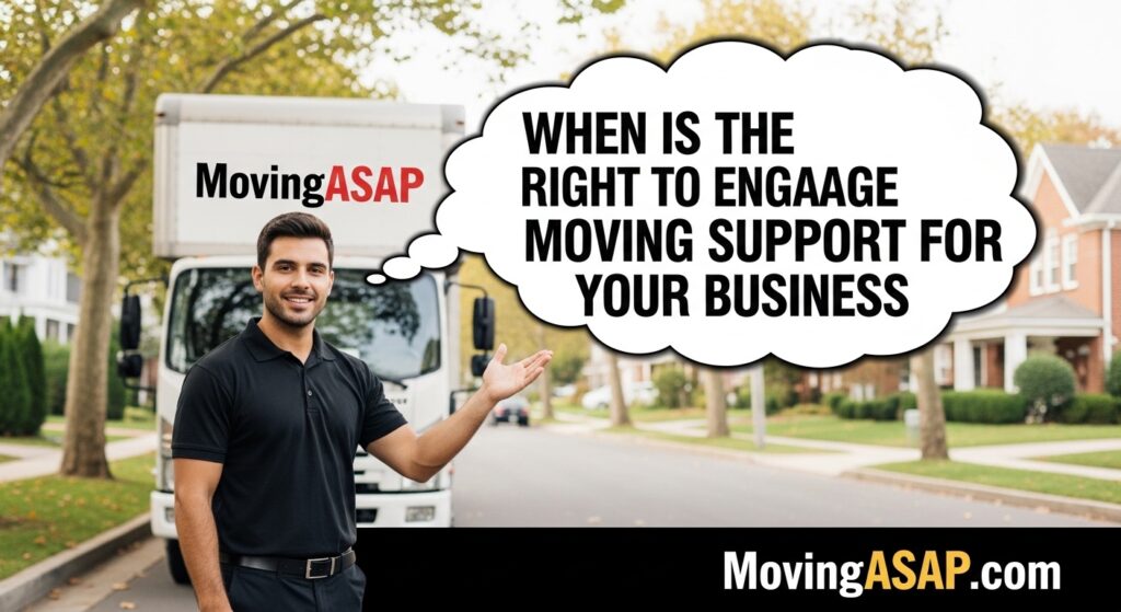 When Is the Right Time to Engage Moving Support for Your Business